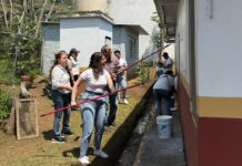 Realiza ISSSTE Veracruz tercer Tequio “Elena Arizmendi” en la UMF INMECAFÉ