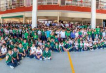 En respuesta a solicitud del Día del Pueblo, Daniela Griego visitó la primaria Salvador Díaz Mirón