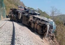 Liberan a maquinista y jefe de despachadores del Tren Interoceánico accidentado en Oaxaca