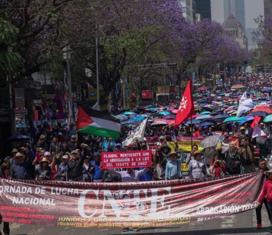 CNTE alista megamarcha en la Ciudad de México; prevén participación de 50 mil maestros