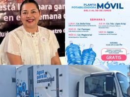 Agua potable gratuita llevará el DIF de Álamo a colonias y comunidades