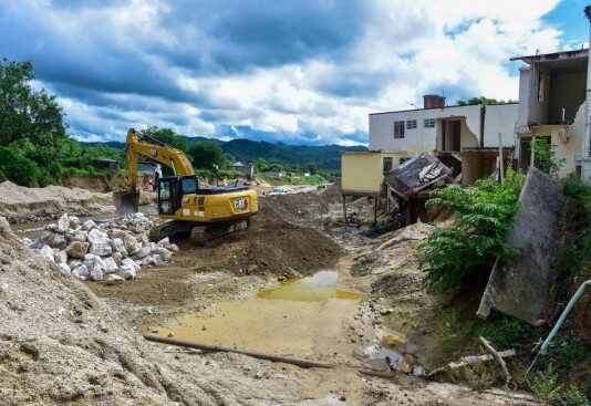 Sigue pendiente la reconstrucción de casas afectadas por lluvias en Veracruz: Sheinbaum