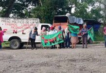 Exige FNLS liberar a líder náhuatl preso en Coatzacoalcos desde 2021