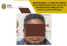 Logra FGE Veracruz sentencia histórica por desaparición cometida por particulares Xalapa