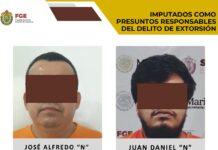 Logra Fiscalía de Veracruz prisión preventiva contra presuntos responsables de extorsión en Atoyac