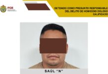 Presunto homicida de la región montañosa en Veracruz, es detenido por la autoridad ministerial en el Estado de Puebla