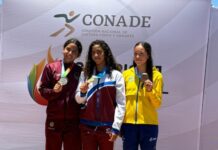 Veracruz brilla con plata en el cierre de Aguas Abiertas