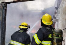 Acción oportuna de Bomberos de Veracruz controla dos incendios en la ciudad