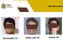 Sentencia a responsables de homicidio, pederastia y extorsión