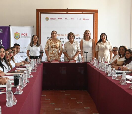 Fortalece Ayuntamiento de Veracruz coordinación institucional para proteger a las mujeres