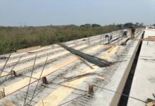 Avanza construcción del distribuidor vial de acceso al puerto de Veracruz