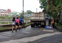 Refuerzan labores de limpieza en Los Lagos de Xalapa para mantener espacios dignos a visitantes y deportistas