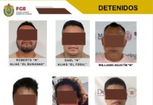 Autoridad Ministerial ejecuta 49 órdenes de aprehensión y logra 46 detenciones en flagrancia en 29 municipios, en una semana