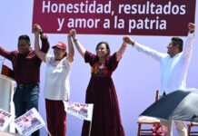 Reconoce Rosa María liderazgo de Claudia Sheinbaum y Rocío Nahle a dos años de su triunfo electoral