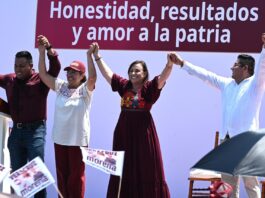 Reconoce Rosa María liderazgo de Claudia Sheinbaum y Rocío Nahle a dos años de su triunfo electoral