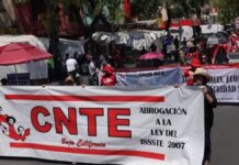 Anuncia la CNTE huelga nacional a partir del 1º de junio, 10 días antes del Mundial de Futbol