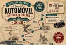 Este domingo en Xalapa, Desfile de Autos Antiguos por el Día del Padre