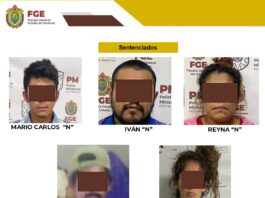 Sentenciado a 65 años por secuestro agravado y 43 sentencias condenatorias más encabezan resultados operativos de la FGE Veracruz en una semana