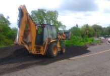 Despliega SICT personal y maquinaria para atender afectaciones en Veracruz, ocasionadas por las lluvias