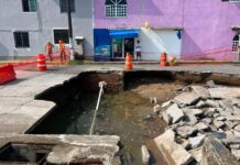Grupo MAS es responsable de socavones y fallas en la red hidrosanitaria de Veracruz