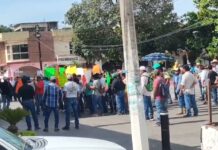 Habitantes de El Higo, se manifiestan contra alcaldesa Juana María Martínez Guerrero