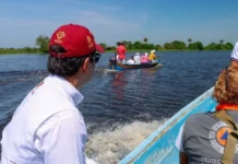 PMA realiza muestreos y diligencias para atender afectaciones en el río Papaloapan: Gobernadora