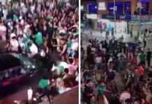 Atropellamiento durante festejos por triunfo de México deja 17 lesionados en Cabo San Lucas