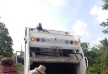 Mayor cobertura del servicio de limpia pública en zona rural de Álamo