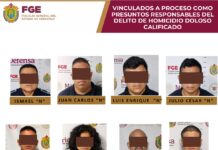 Vinculados a proceso los ocho detenidos por homicidio de comunicadora en Nanchital