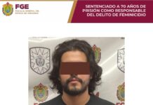 Condenan a 70 años de cárcel a Marlon “N” por feminicidio en Veracruz