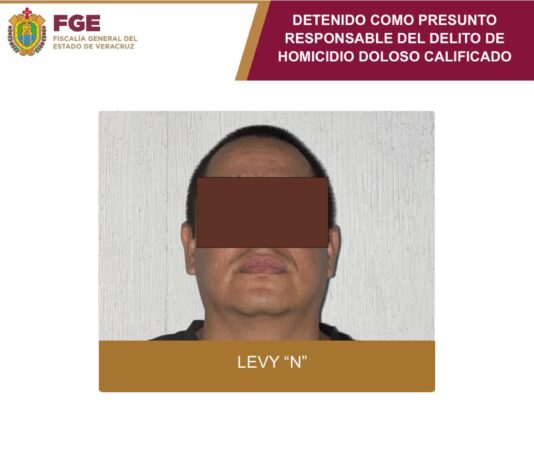 En operativo coordinado, se detuvo en la CDMX a Levy “N” alias “Comandante Levy”, presunto responsable de doble homicidio en Atoyac