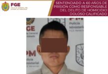 Condenan a 60 años de prisión a responsable de homicidio cometido en Fortín