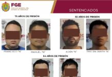 Justicia para las víctimas: seis responsables de secuestro reciben condenas de hasta 75 años de prisión en Poza Rica y Jalacingo