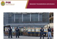 Golpe a la extorsión: asegura UECS 65 máquinas tragamonedas en la ciudad de Veracruz