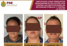 Legalizan detención e imputan a tres personas por delitos contra la seguridad pública y contra la salud