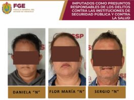 Legalizan detención e imputan a tres personas por delitos contra la seguridad pública y contra la salud