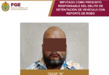 Dan prisión preventiva a conductor de vehículo con reporte de robo en Córdoba