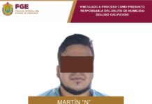 Presunto responsable de homicidio es vinculado a proceso en Uxpanapa
