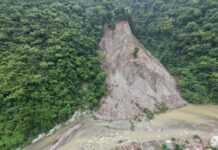 Atiende Centro SICT Veracruz derrumbes en Ilamatlán por lluvias recientes