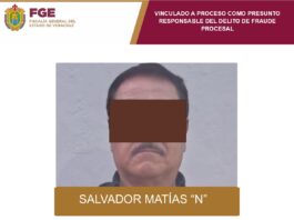 Vinculan a proceso a presunto responsable del delito de fraude procesal por uso de documentos falsos para apropiarse de una vivienda.