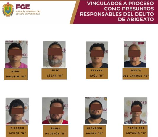 Vinculan a proceso a ocho personas por presunto delito de abigeato en La Antigua