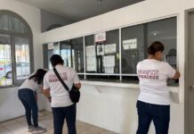 ISSSTE e IMJUVE realizan jornada conjunta de tequio para mejorar espacios de salud en la CMF Xalapa