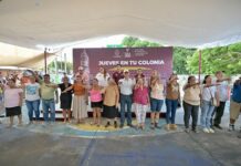 Refrenda Rosa María compromiso de trabajar cerca de la gente en el “Jueves en tu Colonia”