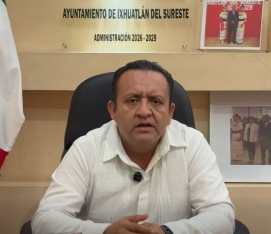 “Quien delinque, huye”, dice edil de Ixhuatlán del Sureste; afirma respetar la ley “porque confío en ella”