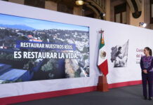 En el sexenio se invertirán 20 mil mdp para sanear los ríos Atoyac, Lerma-Santiago y Tula: Claudia Sheinbaum