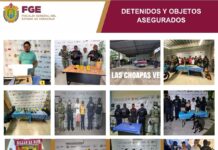 30 detenidos en 42 cateos, resultado del despliegue operativo en 31 municipios de Veracruz