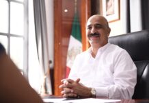 Dice Ricardo Ahued que no se va de la Segob; se autodescarta para la diputación