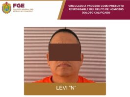 Vinculado a proceso “Comandante Levi” como presunto responsable de homicidio doloso calificado en Amatlán de los Reyes