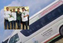 #LuzYSombra Utilizan camioneta del ayuntamiento de El Higo para acarrear ciudadanos a evento del PVEM