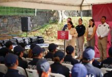 Con equipamiento, profesionalización y compromiso se fortalece la Policía Municipal de Xalapa